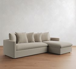 Union Scatterback Chaise Sectional (110")