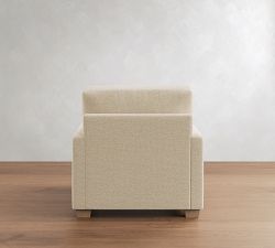 PB Comfort Modern Square Arm Deep Seat Chair