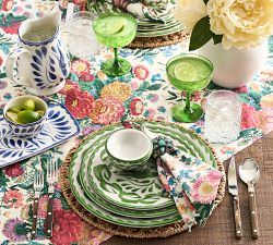 Puebla Porcelain Charger Plates - Set of 4