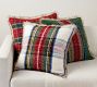 Stewart Plaid with Faux Fur Back Pillow
