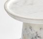 White Marble Drink Dispenser Stand