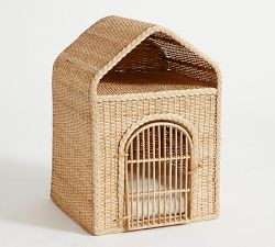 Wicker Handwoven Rattan Pet House