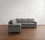 Cameron Roll Arm 3-Piece L-Shaped Sectional (100")