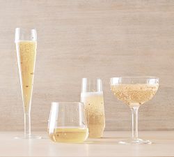 Confetti Celebration Stemless Wine Glasses
