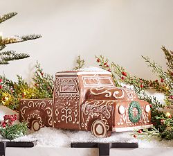 Handcrafted Ceramic Gingerbread Truck