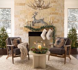 Faux Antler Chandelier (45")