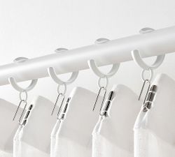 Quiet-Glide C-Loop Curtain Rings