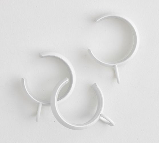 Quiet-Glide C-Loop Curtain Rings