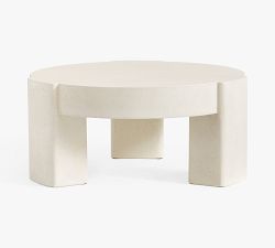 Rockwell Round Concrete Coffee Table (38")