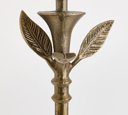 Botanical Forged Iron Floor Lamp (62")