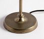 Botanical Forged Iron Table Lamp (21")