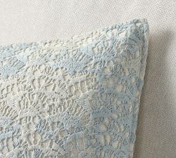 Coral Reef Embroidered Pillow