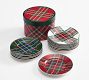 Stewart Plaid Appetizer Plates - Set of 12