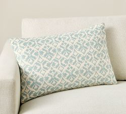 Tybee Printed Lumbar Pillow Cover