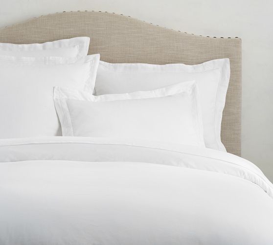 700-Thread-Count Sateen Duvet Cover by Pottery Barn