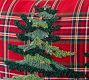 Elliot Tree Plaid Embroidered Pillow Cover