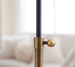 Harrison Metal Adjustable Floor Lamp (50")