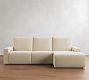 Larkspur Power Reclining Chaise Sectional (114"-127")