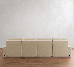 Larkspur Power Reclining Double Chaise Sectional (146"-172")