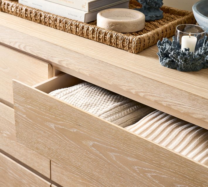 36 inch wide dresser Dressers for Bedroom Storage The drawers are connected by metal slides to form a stable structure that perfectly meets the storage needs of large and heavy items Newport Wide 6-Drawer Dresser, Mist