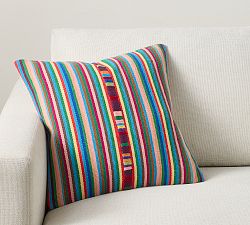 Oswego Multi-Striped Woven Pillow Cover