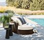 Torrey Wicker Round Swivel Outdoor Daybed