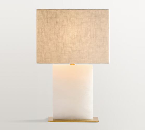 Windham Stone Block Table Lamp