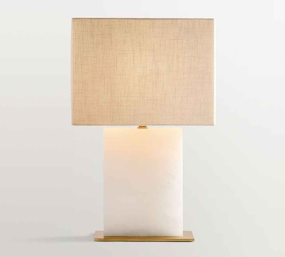 Windham Stone Block Table Lamp (21") by Pottery Barn