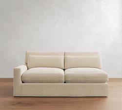 PB Comfort Modern Deep Square Arm Sectional Component Replacement Slipcovers
