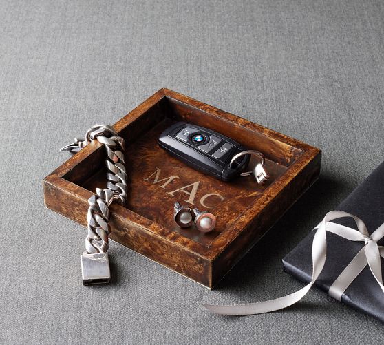 Grant Leather Catchall - Elegant Storage Solution | Pottery Barn