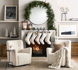 Draping Faux Cedar &amp; Pine Garland