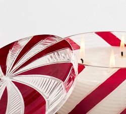 Frosted Peppermint Lidded Candle