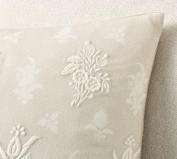 Newport Embroidered Pillow Cover