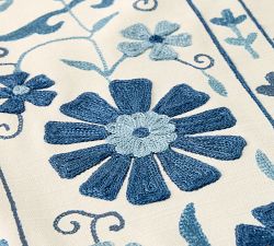 Milo Suzani Embroidered Table Throw