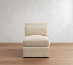 PB Comfort Modern Deep Square Arm Sectional Component Replacement Slipcovers