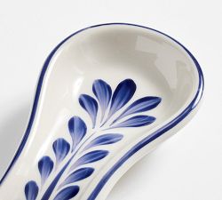 Puebla Porcelain Spoon Rest