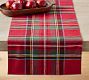 Stewart Plaid Cotton Table Runner