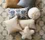 Frosted Forest Embroidered Lumbar Pillow