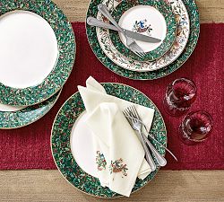 12 Days of Christmas Stoneware Charger Plates