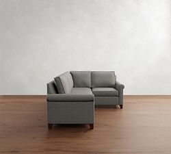 Cameron Roll Arm 3-Piece Sectional (100")