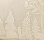 Frosted Forest Embroidered Lumbar Pillow
