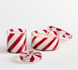 Frosted Peppermint Lidded Candle