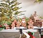 Handcrafted Ceramic Gingerbread Village People - Set of 7
