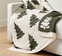 Tree Jacquard Knit Throw