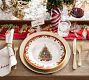 Nostalgic Christmas Stoneware Icon Dinner Plates - Set of 4