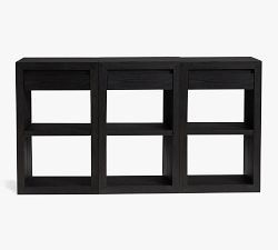 Folsom Storage Shelves with Drawers (63")