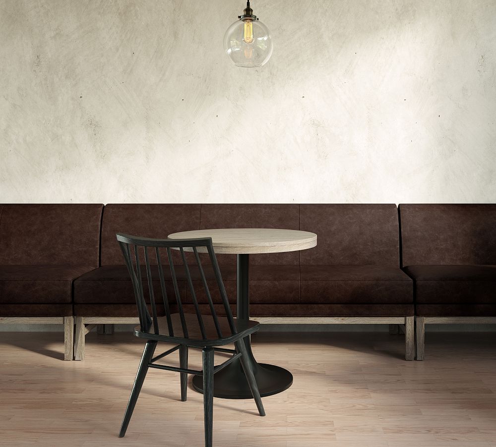 Nielson Leather Modular Banquette by Pottery Barn