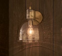 Bridget Recycled Glass Sconce (10'')