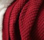 Chenille Waffle Sherpa Back Throw