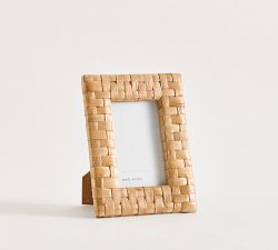 Flat Checkered Seagrass Frames
